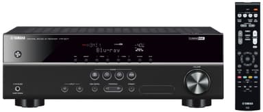 Yamaha 5.1 surround receiver HTR-2071 (sort)
