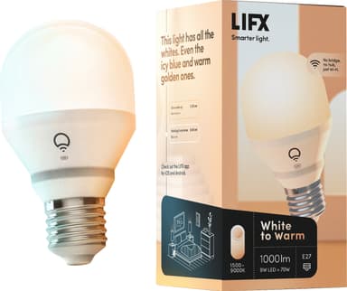 Lifx Hvid til Varm LED-pære thumbnail