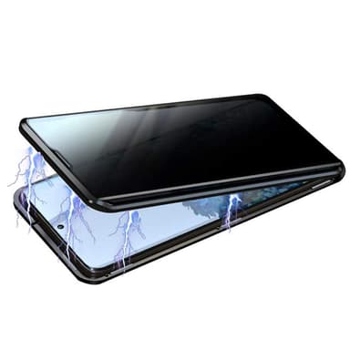 Samsung Galaxy S21 cover med skærmbeskytter sort