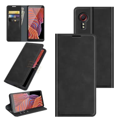 Samsung Galaxy XCover 5 / XCover 5S Pung Taske PU Læder / TPU Sort