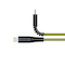 SOSKILD USB-C opladerkabel til Lightning 1.5m Ultimate Strenght Black / Yellow