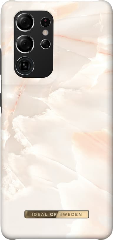 iDeal of Sweden Samsung Galaxy S21 Ultra cover (rose pearl marble)