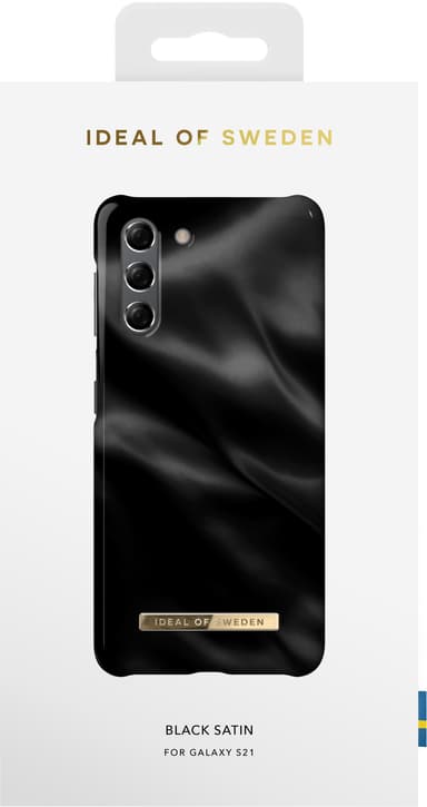 iDeal of Sweden Samsung Galaxy S21 cover (black satin)