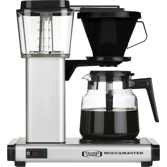 Moccamaster HB kaffemaskine HB931AOMS (matt silver)