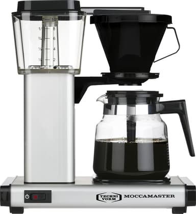 Moccamaster HB kaffemaskine HB931AOMS (matt silver)
