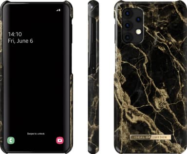 iDeal of Sweden Samsung Galaxy A32 5G cover (golden smoke marble)