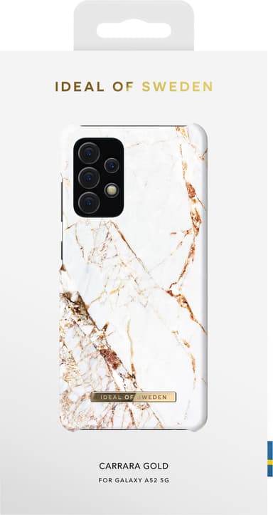 iDeal of Sweden Samsung Galaxy A52 (5G)/A52s 5G cover (carrara gold)