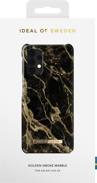 iDeal of Sweden Samsung Galaxy A32 5G cover (golden smoke marble)