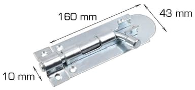 Skudrigle - 160 mm.