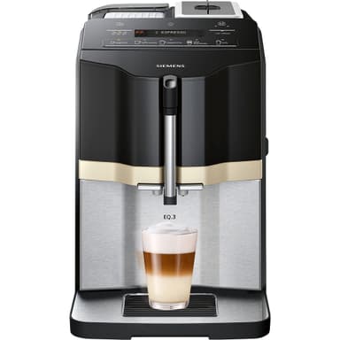 Siemens EQ.3 s500 espressomaskine TI305206RW - sort |