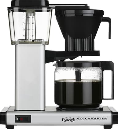 Moccamaster HBG kaffemaskine HBG961AOMS (matt silver)