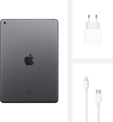 iPad 10,2" (2020) 128 GB wi-fi (space grey)