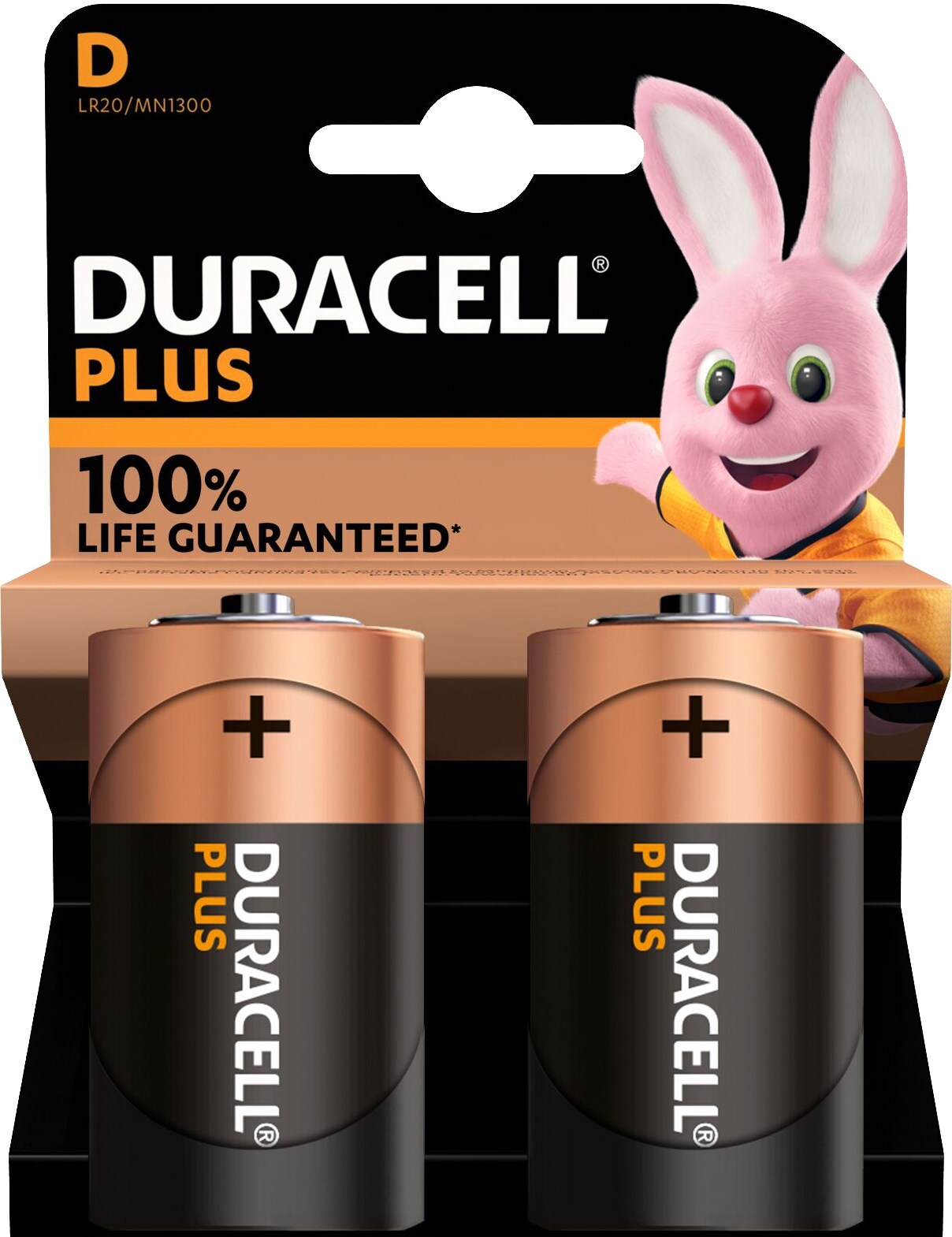 Duracell Plus Power D batteripakke (2pk) thumbnail