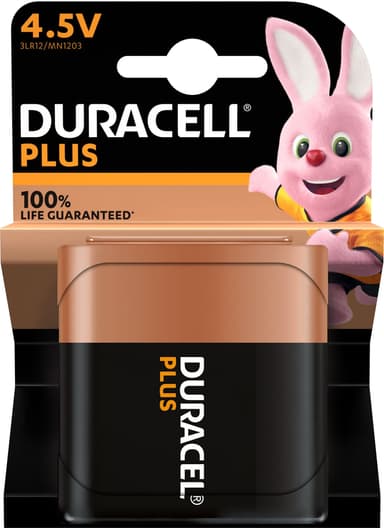 Duracell Plus Power 4,5V batteri (1 pakke)