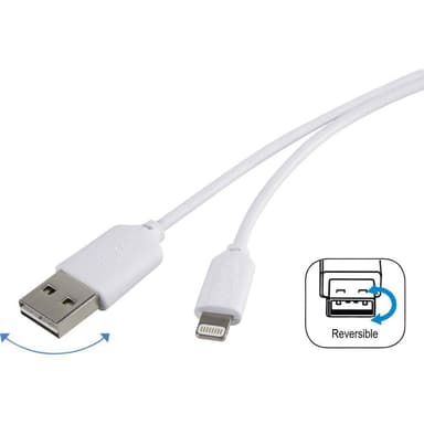 Renkforce N/A N/A [1x USB 2.0 stik A - 1x Apple