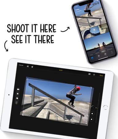 iPad 10,2" (2020) 128 GB LTE (guld)