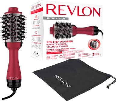 Revlon Pro Collection Titanium varmluftsbørste RVDR5279UKE (rød)