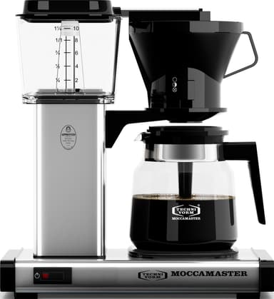 Moccamaster kaffemaskine HB941AOPS (sølv)