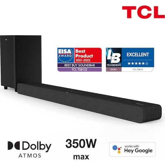 TCL TS8132 3.1.2ch soundbar (sort)