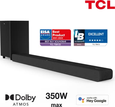 TCL TS8132 3.1.2ch soundbar (sort)