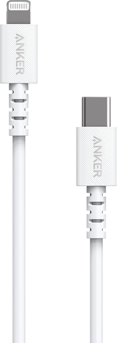 Anker USB-C til Lightning kabel 1,8m (hvid)