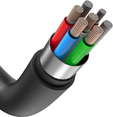 Anker USB-C til Lightning kabel 1,8m (sort)