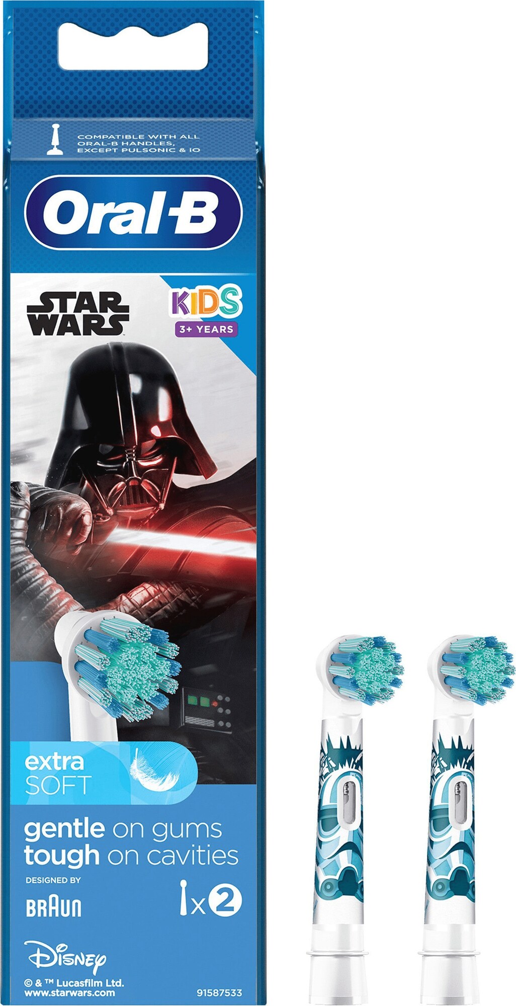 Oral B Kids Star Wars tandbørstehoveder 387886 thumbnail