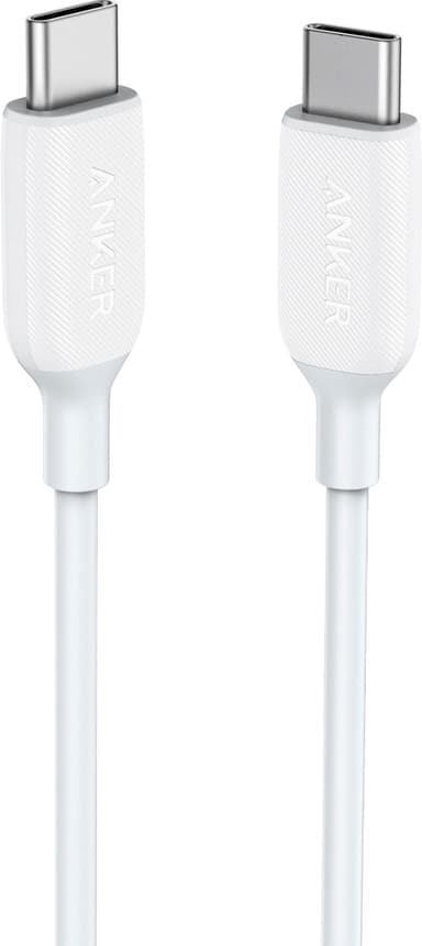 Anker PowerLine III USB-C til USB-C 2.0 kabel 1,8m (hvid)