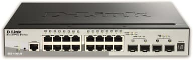 D-Link Gigabit Stackable SmartPro netværksswitch, Layer 2, 10/100/100