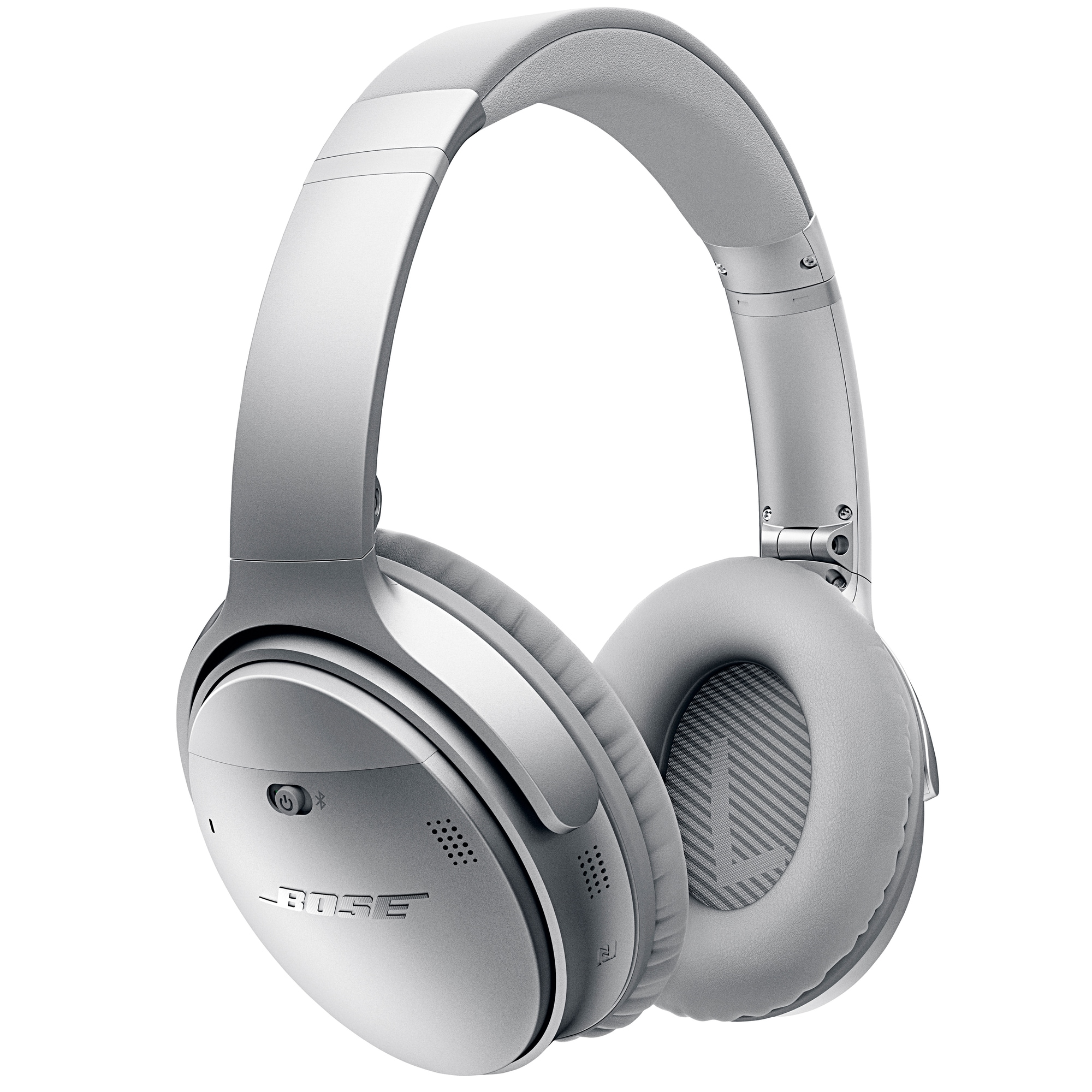 Bose QuietComfort QC35 around-ear hovedtelefoner - sølv | Elgiganten