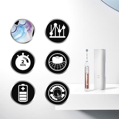 Oral-B Genius X elektrisk tandbørste 396963 (Rose Gold)