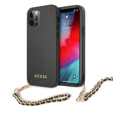 Guess iPhone 12 Pro Max Cover Saffiano Chain Sort
