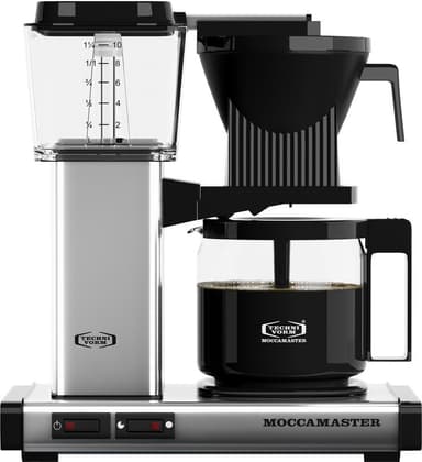 Se Moccamaster Automatic kaffemaskine MOC53745 (polished silver) hos Elgiganten