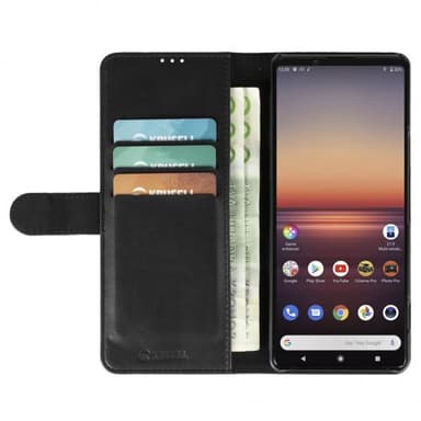 Krusell Sony Xperia 1 III Etui PhoneWallet Sort