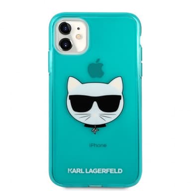 Karl Lagerfeld iPhone 11 Cover Choupette Fluo Blå