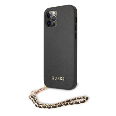 Guess iPhone 12 Pro Max Cover Saffiano Chain Sort