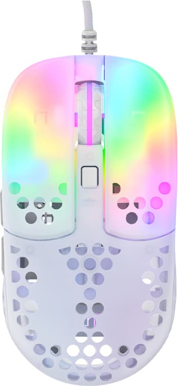 Xtrfy MZ1 Zy’s Rail gaming mus (hvid)