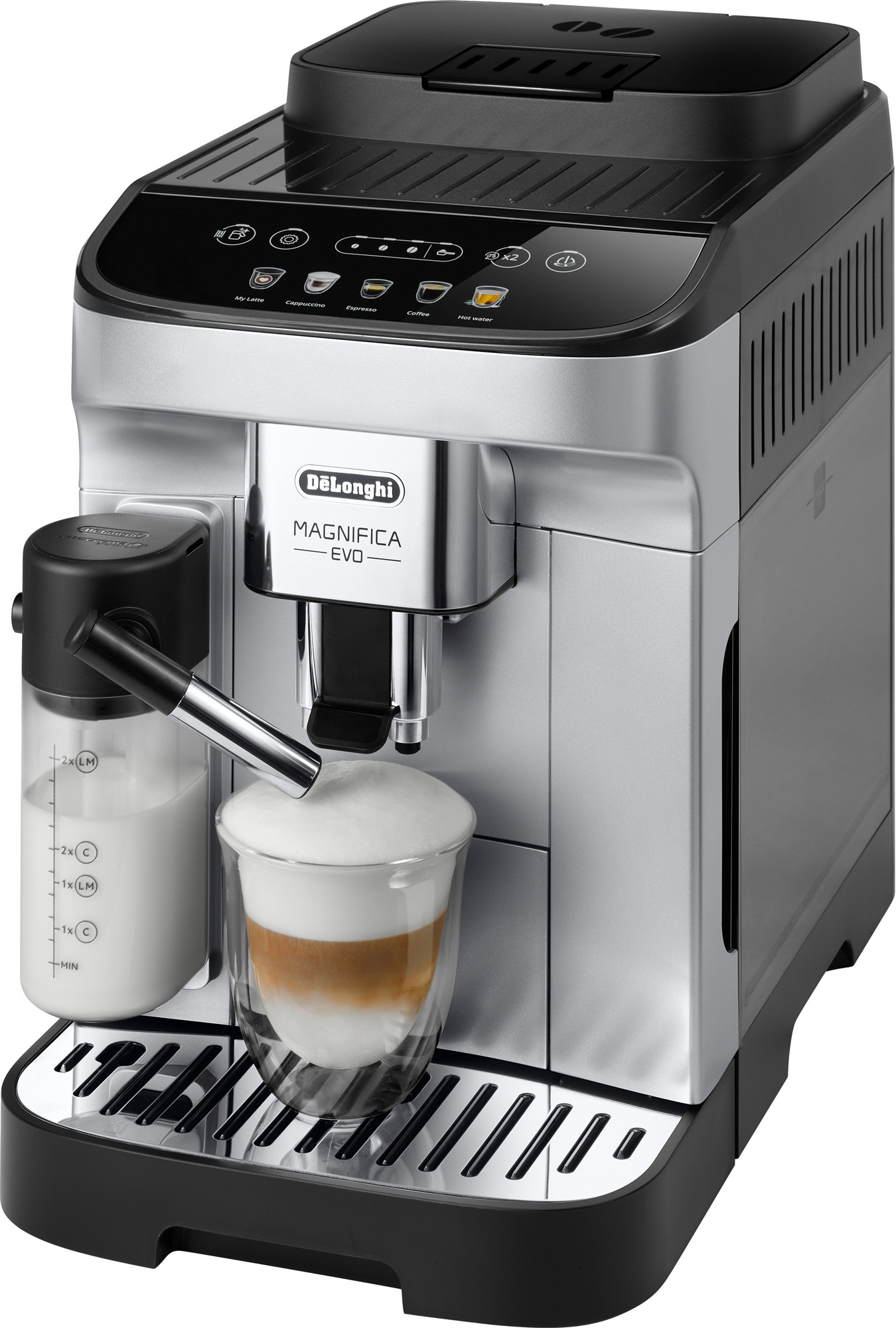 12: DeLonghi Magnifica Evo ECAM290.61.SB kaffemaskine