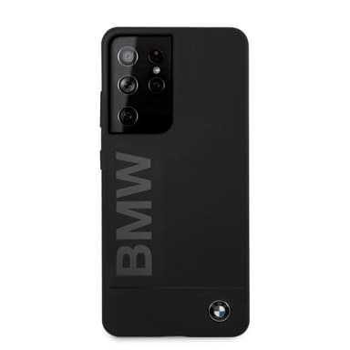 BMW Samsung Galaxy S21 Ultra Cover med Logo Sort