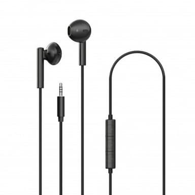 Høretelefoner Button Type Headset 3.5mm Sort