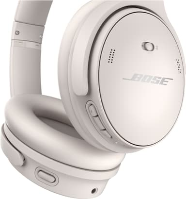 Bose QC45 QuietComfort 45 trådløse around-ear høretelefoner (hvid)