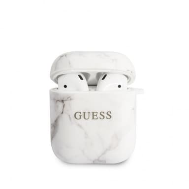 AirPods Cover Marble Hvid