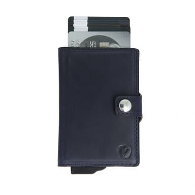 Valenta Kortholder Card Case Plus Wallet Blå