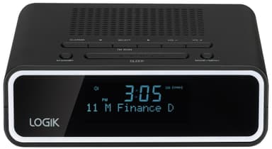 Logik clockradio DAB+ L1CRDAB13E