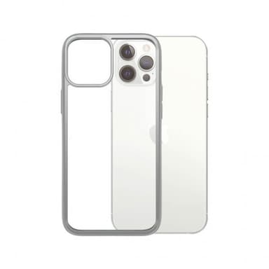 iPhone 12 Pro Max Cover ClearCase Color Satin Silver