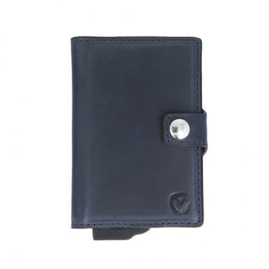 Valenta Kortholder Card Case Plus Wallet Blå