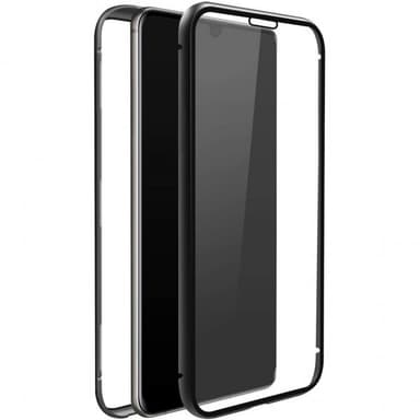 Black Rock Samsung Galaxy A52/A52s 5G Cover 360° Real Glass Case Sort Transparent