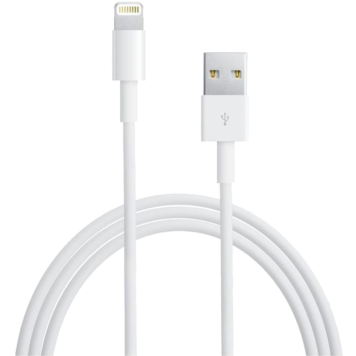 Apple Lightning til USB-kabel MD819ZM/A (2 | Elgiganten
