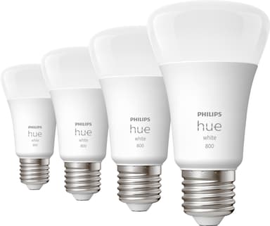 Philips Hue W 9W A60 E27 (4-pak) thumbnail