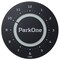 ParkOne 2 parkeringsskive - kulstof sort